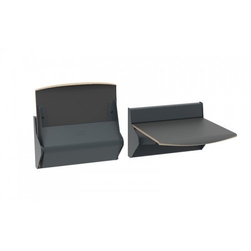 Závěsný sedák STRAPONTIN - automatické uzavření sedadla